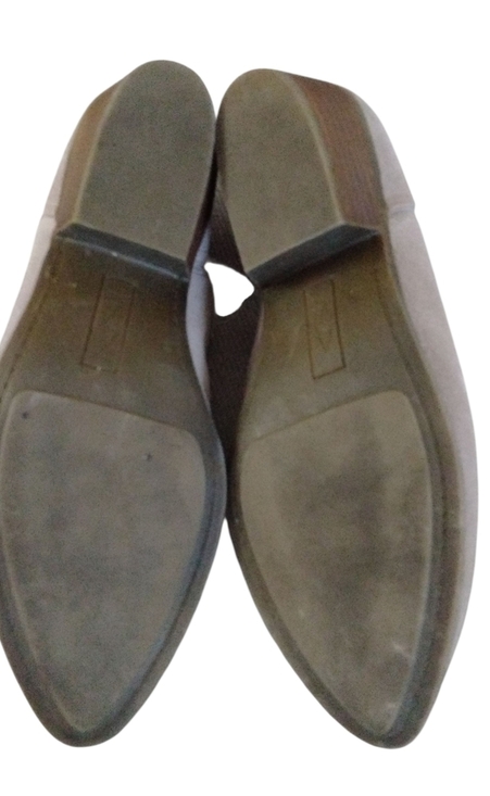 Joie Rowen Cutout Pointed Toe Western Booties Tan Suede Ankle Boots Sz 10 M - Picture 8 of 11